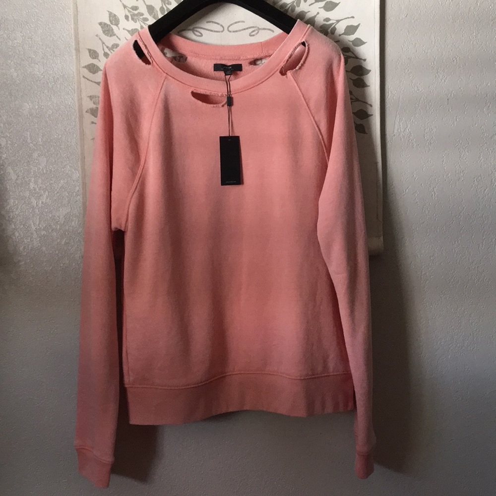 🤑 Joe’s jeans distressed Isabella sweatshirt - Picture 2 of 11